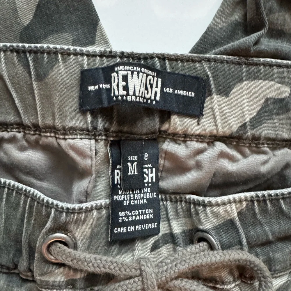 Rewash Camouflage Utility Joggers Pants Women’s Size Medium - Picture 4 of 8